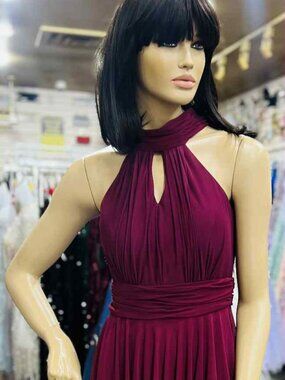 New Jersey Couture Halter Cocktail Party Dress Multiple Colors